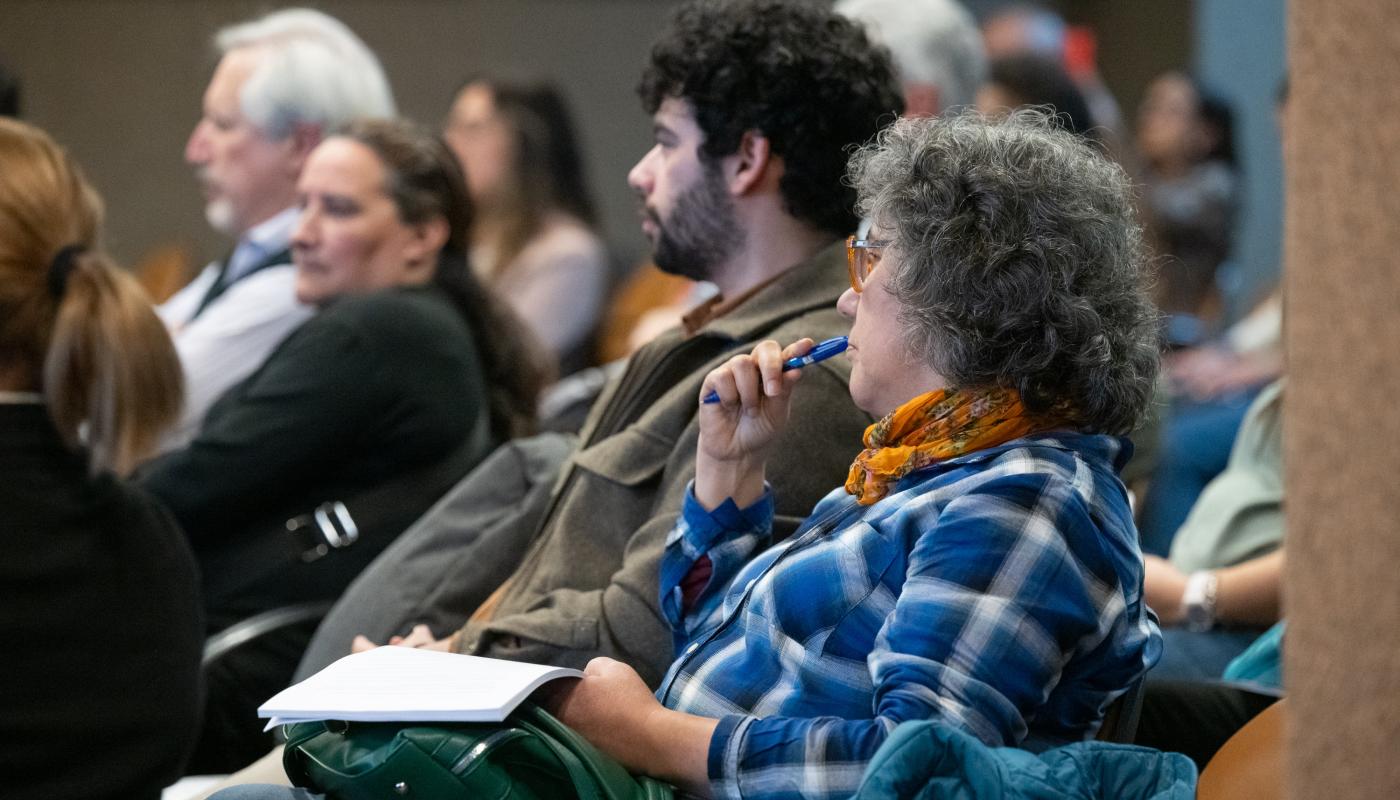 público que participó en una audiencia