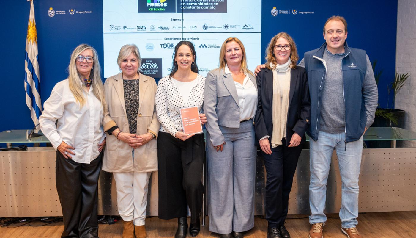 autoridades de la División Turismo de Montevideo, ATM y Mintur