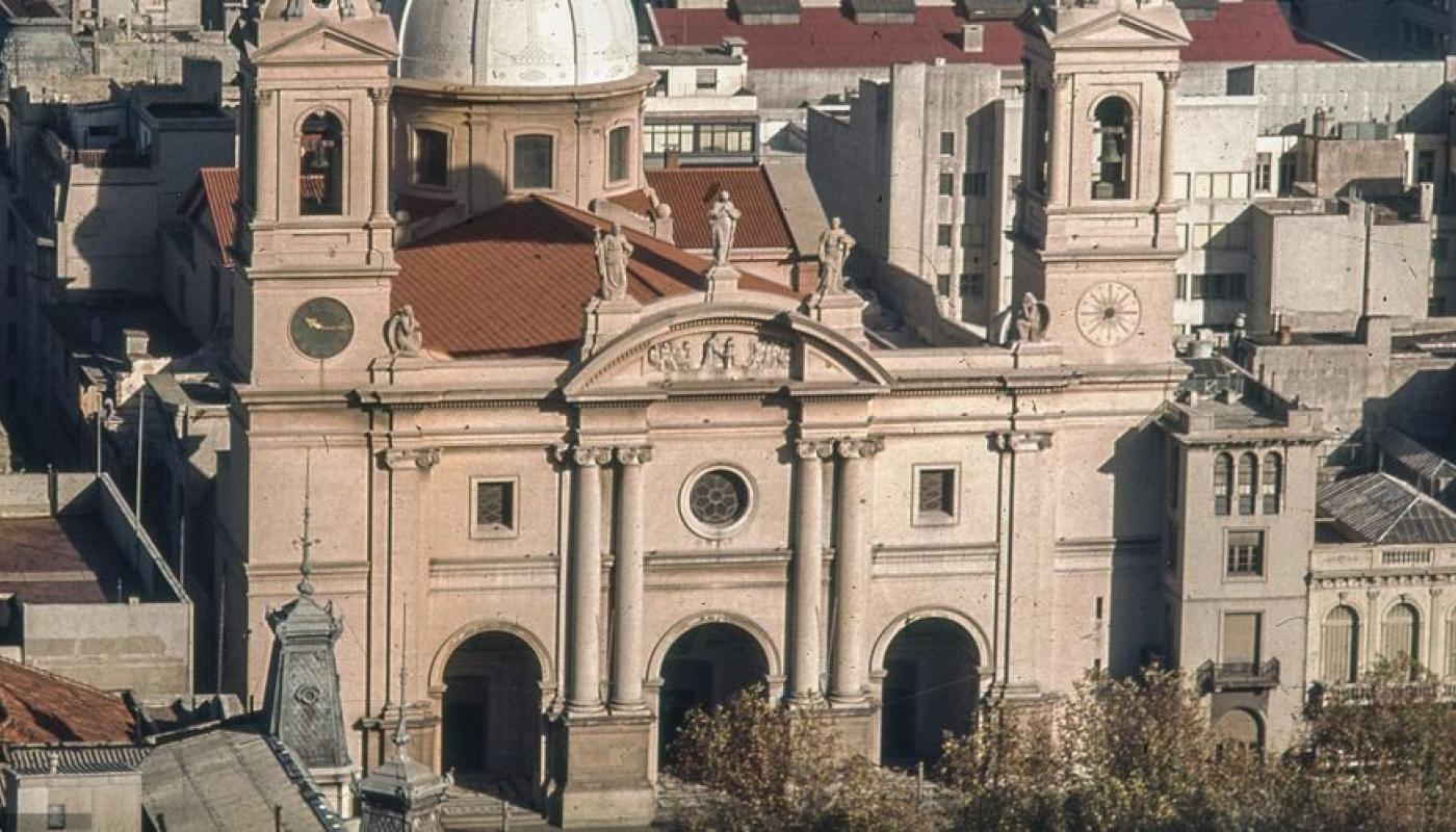 Vista de la Catedral Matriz 