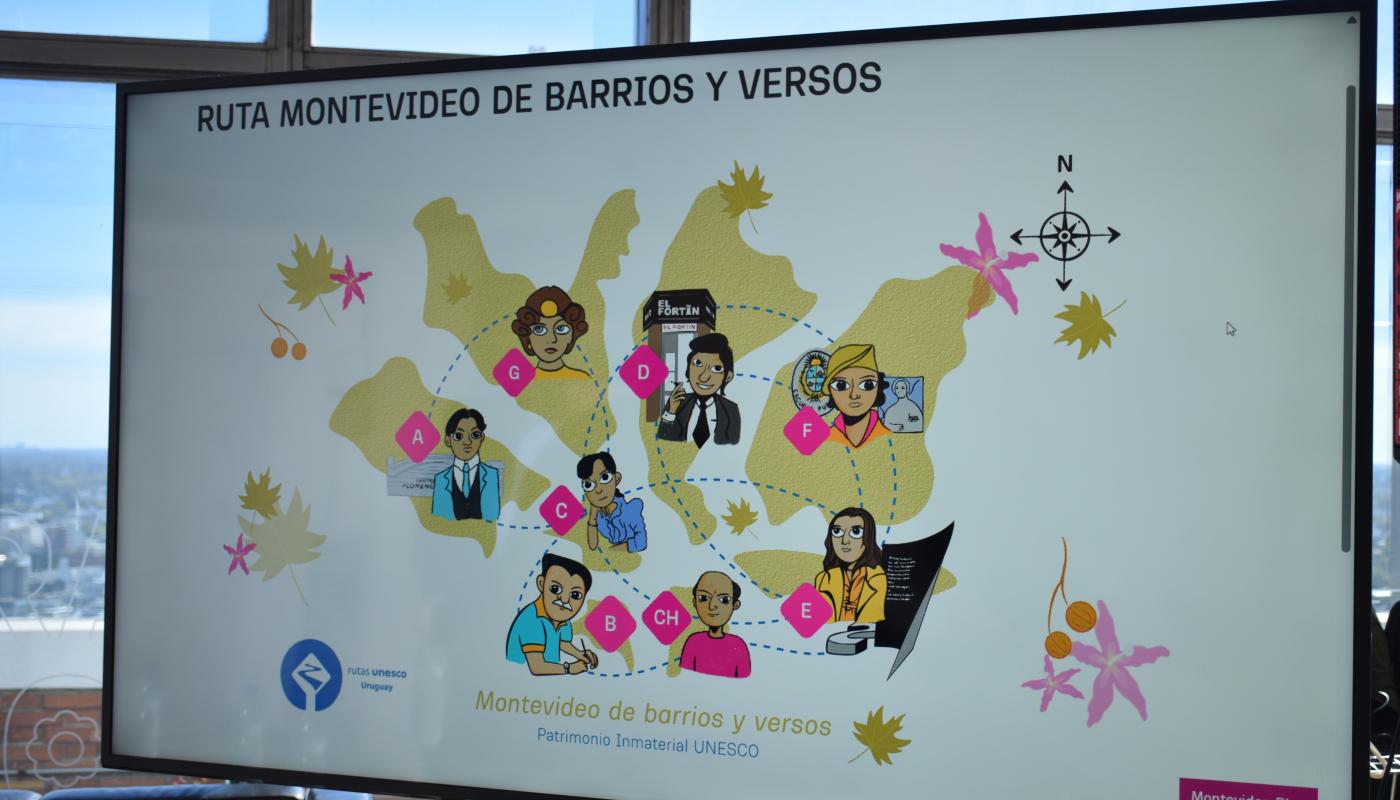 ruta montevideo de barrios y versos