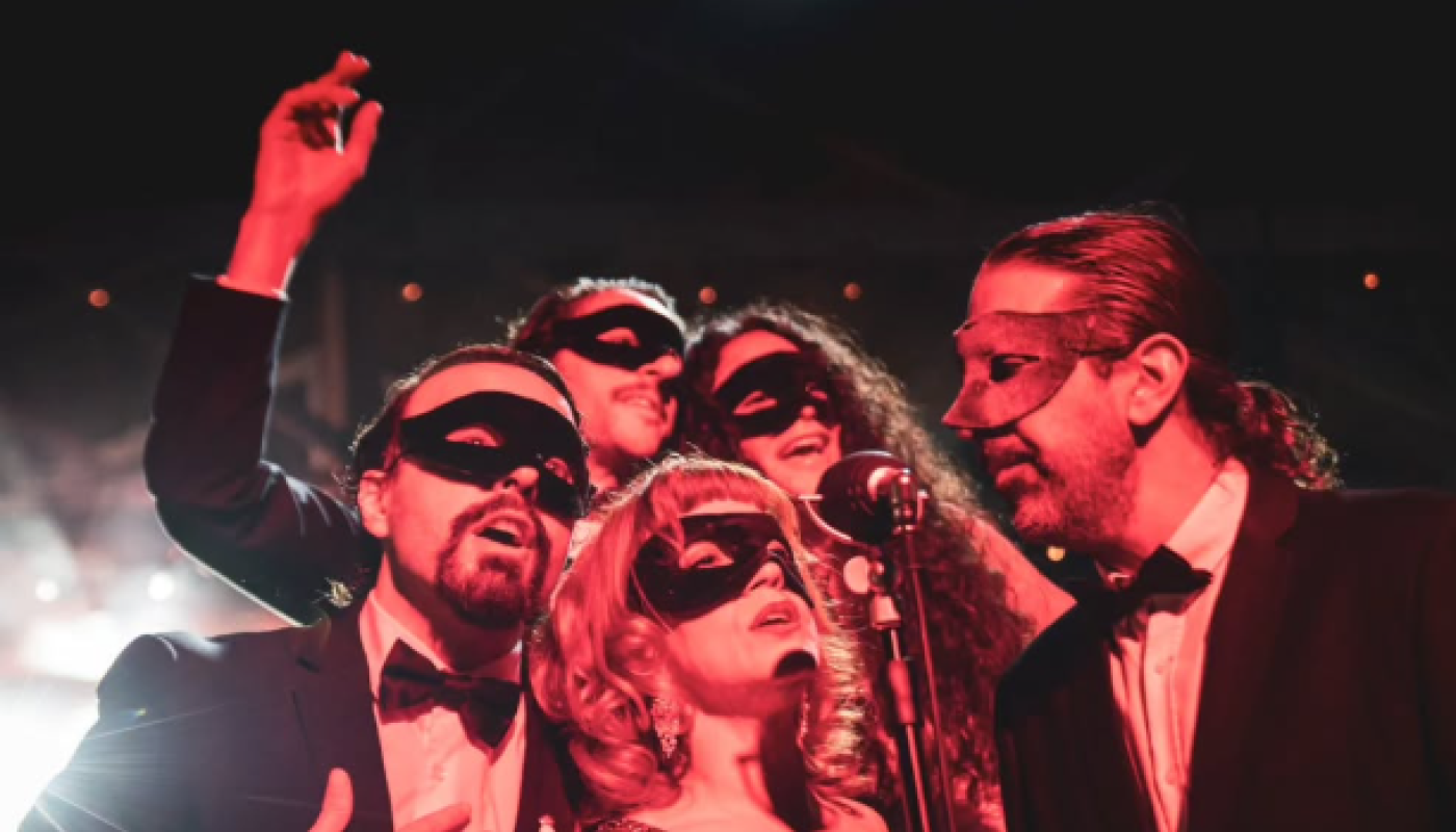 Foto de los cantantes principales de la Orquesta 