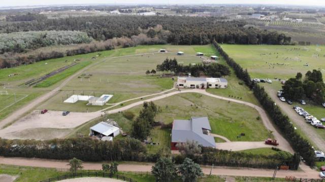 Foto aérea de la chacra 