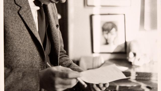 Foto de Alfredo Zitarrosa joven