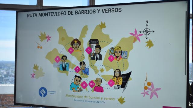 ruta montevideo de barrios y versos
