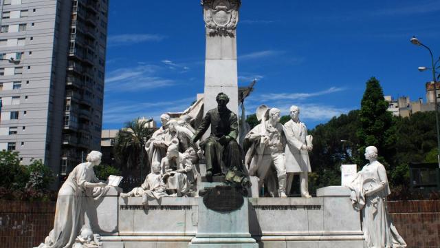 Plaza Varela con el monumento, lugar donde se realizará la actividad