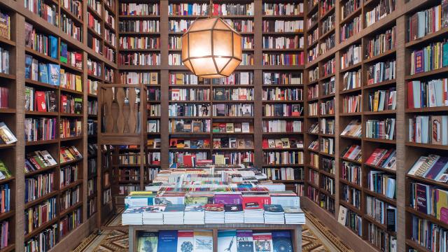 Foto del interior de la libreria